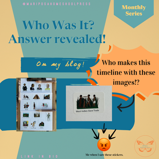 Terrible Timeline Stickers for Homeschoolers