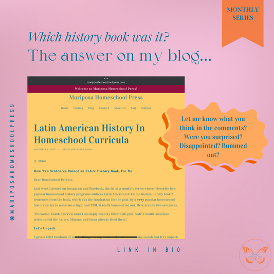 Latin American History In Homeschool Curricula