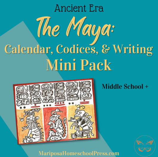 The Maya: Calendar, Codices, & Writing Mini Pack